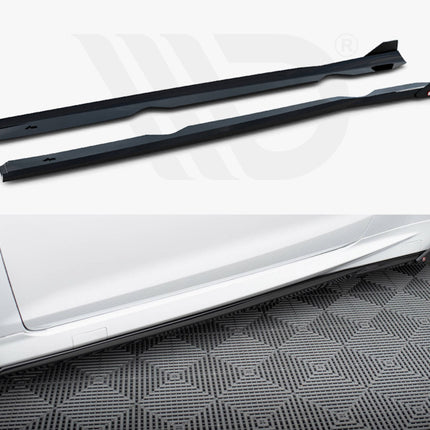 SIDE SKIRTS DIFFUSERS V.4 + FLAPS FORD FIESTA ST / ST-LINE MK7 - Car Enhancements UK