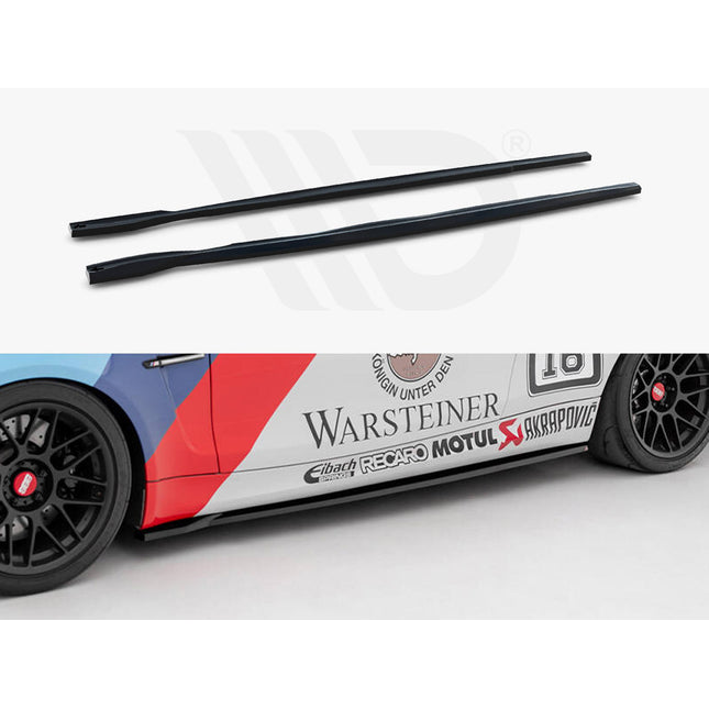 Maxton Design - Side Skirts Diffusers BMW 1 M Coupe E82 | Car Enhancements UK