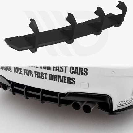 Maxton Design - Street PRO Rear Diffuser BMW 1 M Coupe E82 | Car Enhancements UK