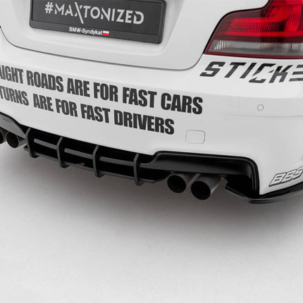 Maxton Design - Street PRO Rear Diffuser BMW 1 M Coupe E82 | Car Enhancements UK