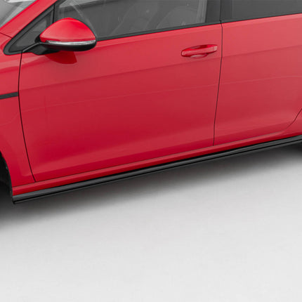 Maxton Design - Side Skirts Diffusers V.2 Volkswagen Golf R / R-Line Mk7 Facelift | Car Enhancements UK