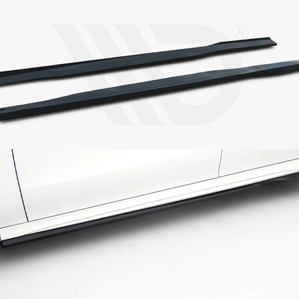 Maxton Design - Side Skirts Diffusers Mercedes-AMG CLA 35 / 45 Coupe / Shooting Brake C118 Facelift / X118 Facelift(Copy) | Car Enhancements UK