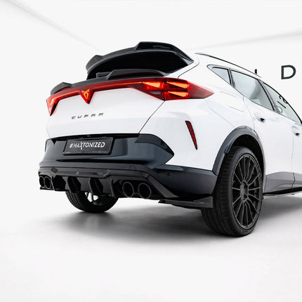 Maxton Design - Rear Valance V.3 + Exhaust Ends Imitation Cupra Formentor Mk1 Facelift