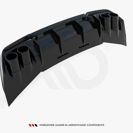 Maxton Design - Rear Valance V.3 + Exhaust Ends Imitation Cupra Formentor Mk1 Facelift