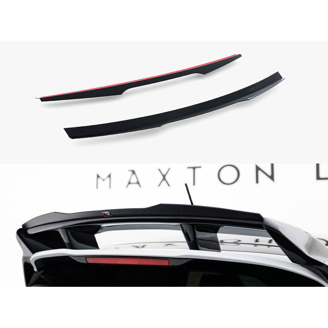 Maxton Design - Spoiler CAP Ford Fiesta ST / ST-Line Mk8 / Mk8 Facelift (For Spoiler FO-FI-8-ST-FH1FP ) | Car Enhancements UK