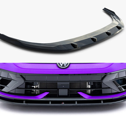 Maxton Design - Front Splitter V.2 Volkswagen Golf R Mk8 Facelift | Car Enhancements UK