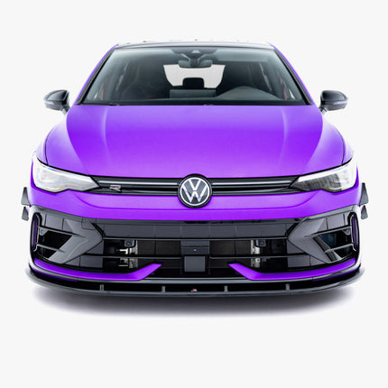 Maxton Design - Front Splitter V.2 Volkswagen Golf R Mk8 Facelift | Car Enhancements UK