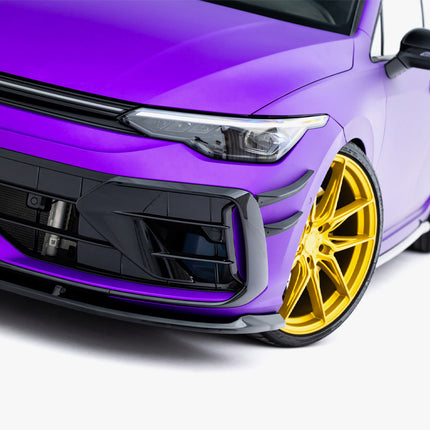 Maxton Design - Front Splitter V.2 Volkswagen Golf R Mk8 Facelift | Car Enhancements UK