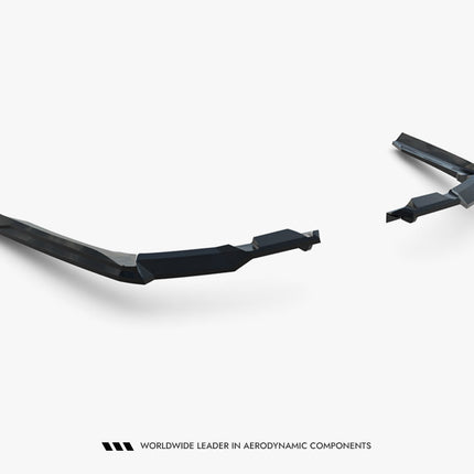 Maxton Design - Rear Splitter (Vertical Bars) V.1 BMW 5 / i5 M-Pack Sedan / Touring G60 / G61