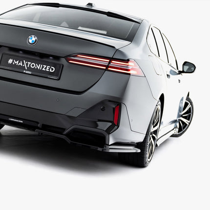 Maxton Design - Rear Splitter (Vertical Bars) V.1 BMW 5 / i5 M-Pack Sedan / Touring G60 / G61