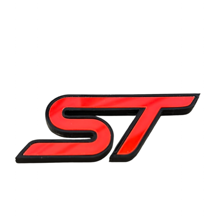 4D ST Replacement Badges - Multiple Colours (Fiesta Mk7.5 & MK8/8.5 > Focus Mk3, 3.5 & 4 > Puma MK2) - Car Enhancements UK