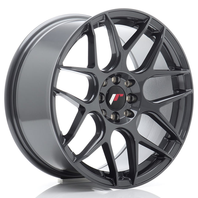 Japan Racing Wheels - JR18 17x8 ET35 4x100/114 Hyper Gray | Car Enhancements UK