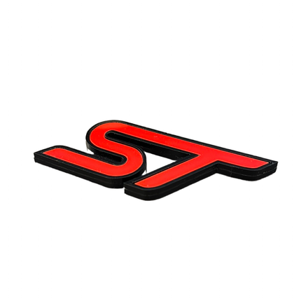 4D ST Replacement Badges - Multiple Colours (Fiesta Mk7.5 & MK8/8.5 > Focus Mk3, 3.5 & 4 > Puma MK2) - Car Enhancements UK