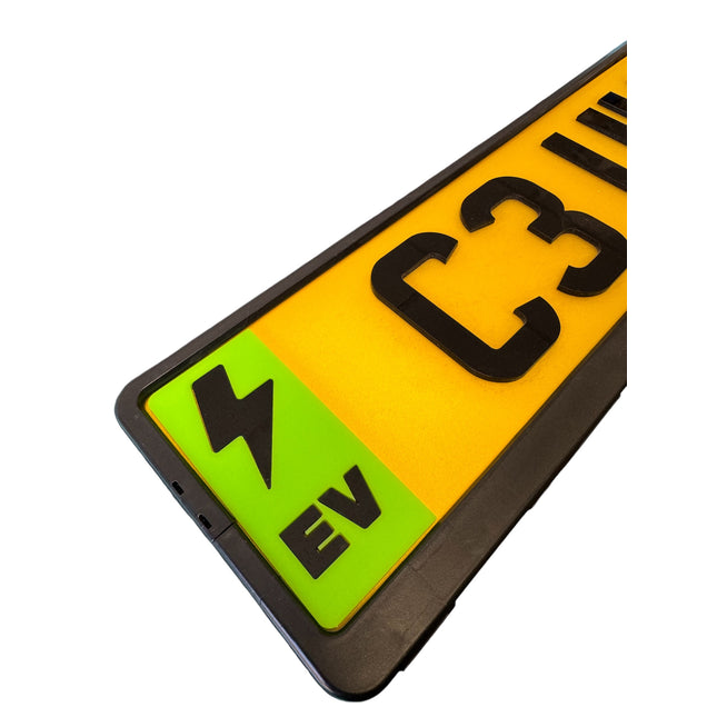Number Plate Tags - Electric Vehicles (EV) | Car Enhancements UK