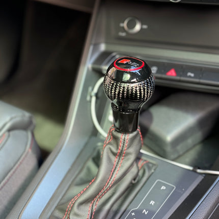 DSG "RS" Carbon Replacement Shift Knob & Gator | Car Enhancements UK