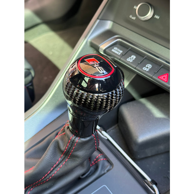 DSG "RS" Carbon Replacement Shift Knob & Gator | Car Enhancements UK
