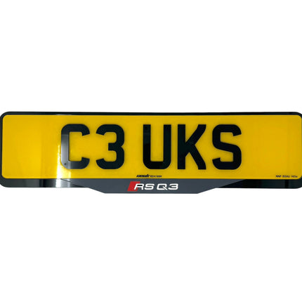 Number Plate Frame - Audi Variants (Multiple Logo's) | Car Enhancements UK
