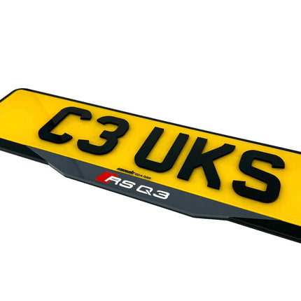 Number Plate Frame - Audi Variants (Multiple Logo's) | Car Enhancements UK