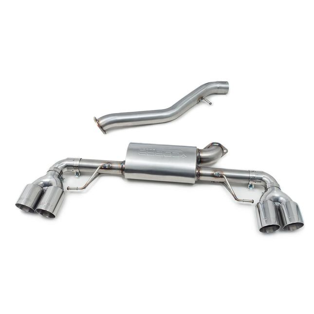 Cobra Exhausts - BMW 330i (G20) (19>) Non-Valved Quad Exit M3 Style Performance Exhaust | Car Enhancements UK