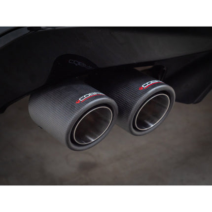 Cobra Exhausts - BMW 330e Touring (G21) (19>) Non-Valved Venom Quad Exit Rear Axle Back M3 Style Performance Exhaust | Car Enhancements UK