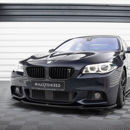 FRONT SPLITTER V4 BMW 5 F10/F11 M-PACK (2011-2017) - Car Enhancements UK