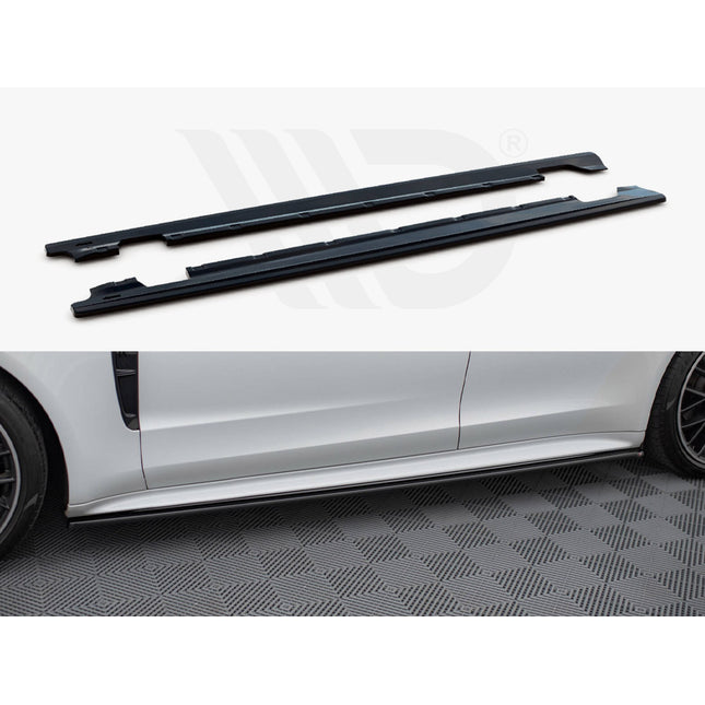 SIDE SKIRT DIFFUSERS PORSCHE PANAMERA TURBO/ GTS 971 - Car Enhancements UK