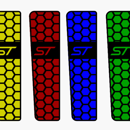 Car Enhancements UK - Dead Pedal (Multiple Designs & Colours) - Ford Fiesta MK7 / 7.5 All Models (2008-2017) | Car Enhancements UK