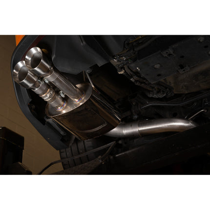 Cobra Exhausts - Ford Mustang 5.0 V8 GT (2018>) Facelift 3" Valved Cat Back Performance Exhaust | Car Enhancements UK