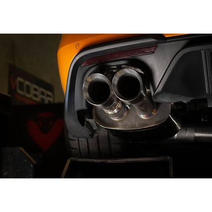 Cobra Exhausts - Ford Mustang 5.0 V8 GT (2018>) Facelift 3" Valved Cat Back Performance Exhaust | Car Enhancements UK