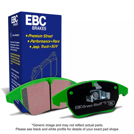 EBC Upgrade Front Brake Pads (Multiple Options) - MK7 Fiesta ST (ST180 & ST200) | Car Enhancements UK