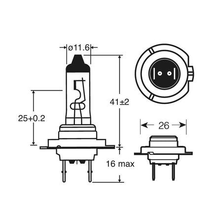 Enhanced Edition LED H7 Mini (477 / PX26d)
