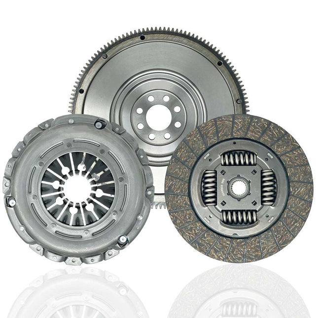 WhiteBox Performance 2000-2003 BMW E46 10 Spline Organic HD Clutch & Solid Flywheel Kit