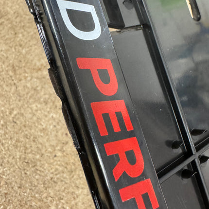 ** CLEARANCE ** Ford Performance Number Plate Holder Set of 2 **QUALITY ISSUE** - Car Enhancements UK