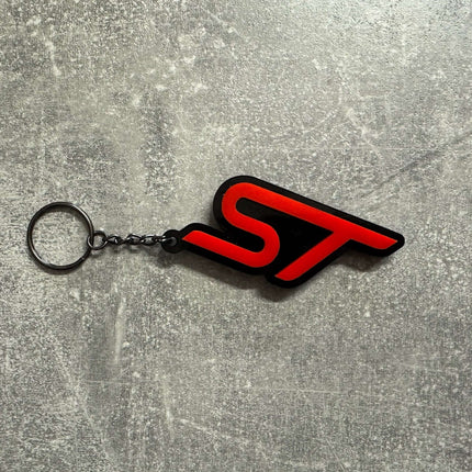 4D ST Key Ring – Premium Keychain in Multiple Colours | Car Enhancements UK