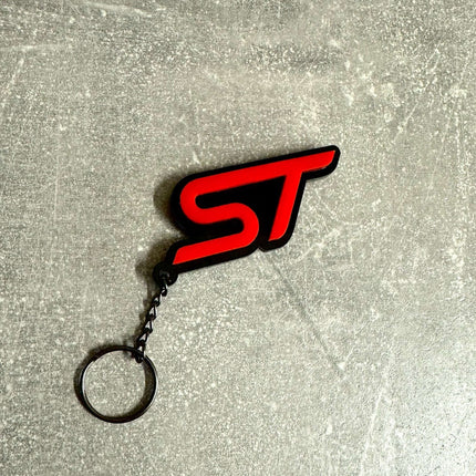 4D ST Key Ring – Premium Keychain in Multiple Colours | Car Enhancements UK