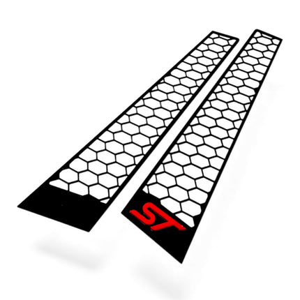 Ford Fiesta MK8 / MK8.5 (5 Door Only) - 3D Acrylic B Pillar Covers - Multiple Designs