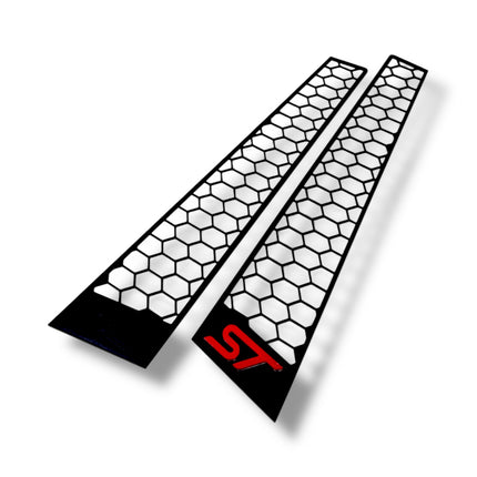 Ford Fiesta MK8 / MK8.5 (5 Door Only) - 3D Acrylic B Pillar Covers - Multiple Designs