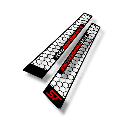 Ford Fiesta MK8 / MK8.5 (5 Door Only) - 3D Acrylic B Pillar Covers - Multiple Designs