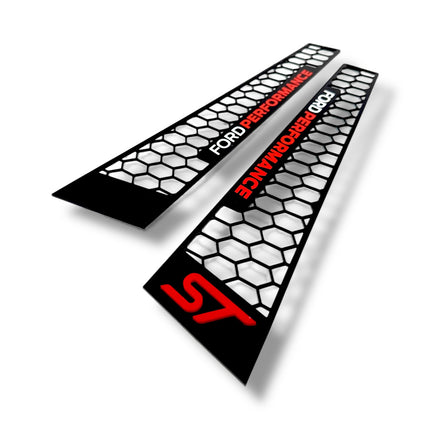 Ford Fiesta MK8 / MK8.5 (5 Door Only) - 3D Acrylic B Pillar Covers - Multiple Designs