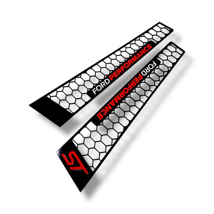 Ford Fiesta MK8 / MK8.5 (5 Door Only) - 3D Acrylic B Pillar Covers - Multiple Designs