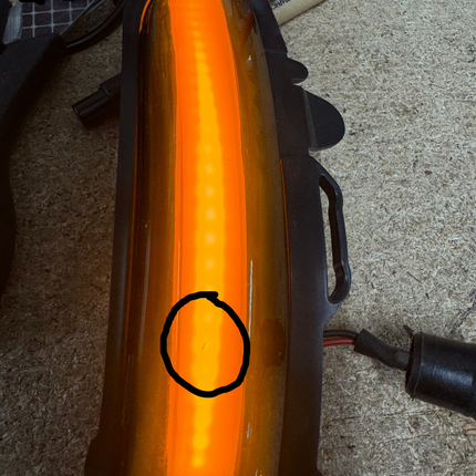 ** CLEARANCE ** Mk8 & 8.5 Fiesta / Mk2 Puma - LED Sequential Side Repeater Unit (Slightly Marked) ** NO RETURN** (Copy)