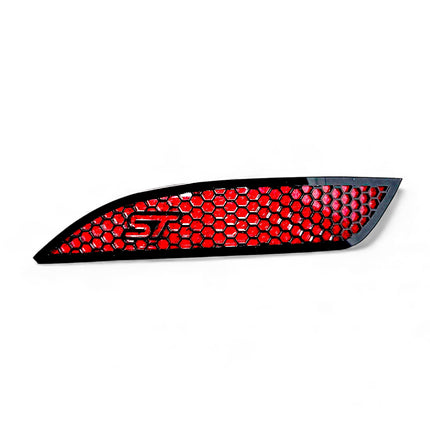 CEUK Rear Bumper Fog/Reflector Guards - Ford Focus MK3.5 ST Line / Zetec S (Facelift Only) Multiple Designs