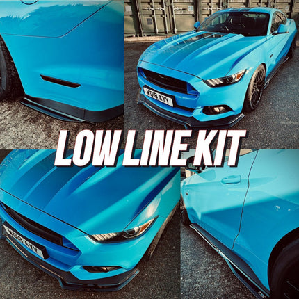 Triple R Composites - Ford Mustang S550 5.0L GT Pre Facelift - Low Line Kit