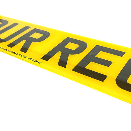 Premium Road-Legal Number Plates - OEM Style Printed