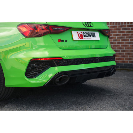 Scorpion Exhausts - Audi RS3 8Y SEDAN / SALOON (GPF models) GPF back Exhaust system (Multiple Options) | Car Enhancements UK