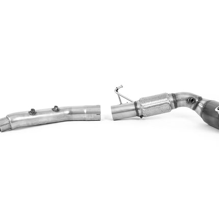 Milltek Sport - Seat Cupra Formentor 2.0TSI 245ps MQB Evo (OPF/GPF Models) Downpipe with Sports Cat or Decat (& GPF Bypass) | Car Enhancements UK