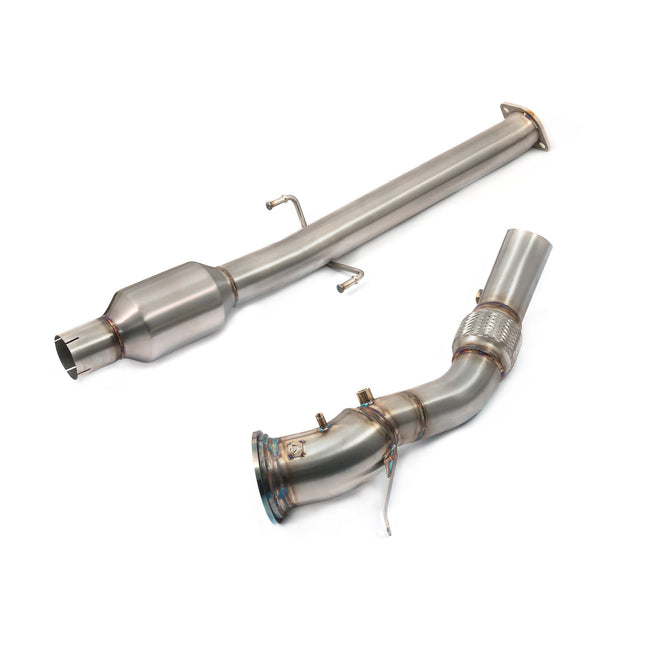 Cobra Exhausts - Toyota GR Yaris 1.6 Front Downpipe Sports Cat / De-Cat (incl GPF Delete) Performance Exhaust | Car Enhancements UK