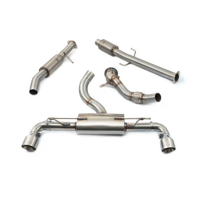 Cobra Exhausts - Toyota GR Yaris 1.6 De-Cat Turbo Back Performance Exhaust | Car Enhancements UK