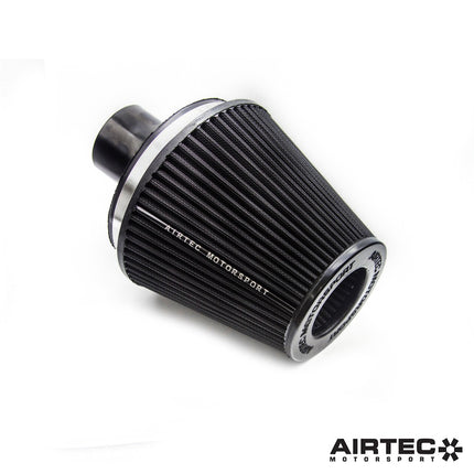 AIRTEC MOTORSPORT GROUP A CONE FILTER WITH ALLOY TRUMPET FOR COSWORTH – T3 & T34 TURBOS - Car Enhancements UK