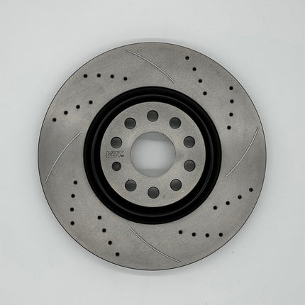 VBT 340x30mm Front Brake Discs (5529844212D) (MQB Audi /CUPRA / SEAT / SKODA / VW) - Car Enhancements UK